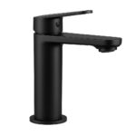 MISCELATORE MONOCOMANDO LAVABO – PRAE - Nero