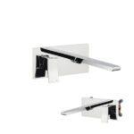 MISCELATORE MONOCOMANDO INCASSO LAVABO CON CASSETTA SENZA SCARICO– TANIK - Cromo