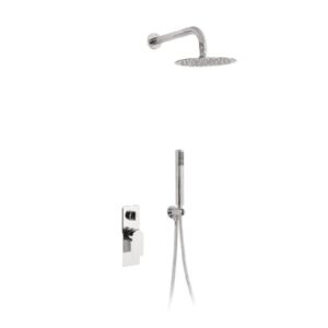 KIT INCASSO DOCCIA INOX Ø 25 cm - PLANA