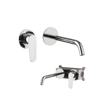 MISCELATORE MONOCOMANDO INCASSO LAVABO CON CASSETTA SENZA SCARICO – PRAE