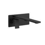 MISCELATORE MONOCOMANDO INCASSO LAVABO CON CASSETTA SENZA SCARICO– TANIK - Nero