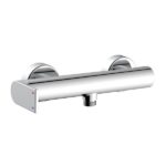 MISCELATORE MONOCOMANDO ESTERNO DOCCIA CON ATTACCO "1/2" - PLANA - Cromo