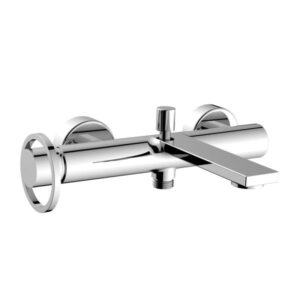 MISCELATORE MONOCOMANDO ESTERNO VASCA CON DEVIATORE AUTOMATICO E KIT DOCCIA – SKAT