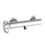 MISCELATORE MONOCOMANDO ESTERNO DOCCIA CON ATTACCO “1/2” – SKAT - Cromo