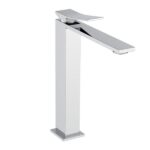 MISCELATORE MONOCOMANDO LAVABO PROLUNGATO CON BOCCA LUNGA  – TANIK - Cromo