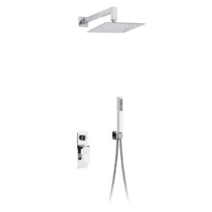 KIT INCASSO DOCCIA INOX Ø 25 cm –  TANIK