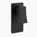 MISCELATORE MONOCOMANDO INCASSO DOCCIA "1/2" – TANIK - Nero