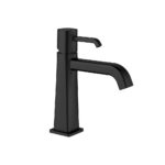 MISCELATORE MONOCOMANDO LAVABO - LUI - Nero