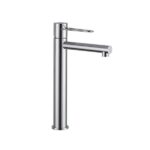 MISCELATORE MONOCOMANDO LAVABO PROLUNGATO CON BOCCA LUNGA– SILK - Cromo