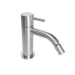 MISCELATORE MONOCOMANDO BIDET – ACCIARIUM - Acciaio satinato