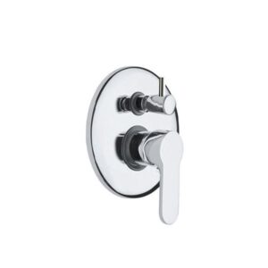 MISCELATORE MONOCOMANDO INCASSO DOCCIA CON DEVIATORE CERAMICO – IVORY