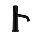 MISCELATORE MONOCOMANDO LAVABO – LEI EVOLUTION - Nero