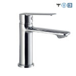 MISCELATORE MONOCOMANDO LAVABO – DRAKE - Cromo