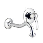 MISCELATORE MONOCOMANDO INCASSO LAVABO CON BOCCA SENZA SCARICO – GRANGE - Cromo