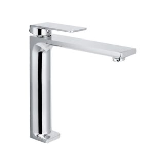 MISCELATORE MONOCOMANDO LAVABO PROLUNGATO CON BOCCA LUNGA – MOVE