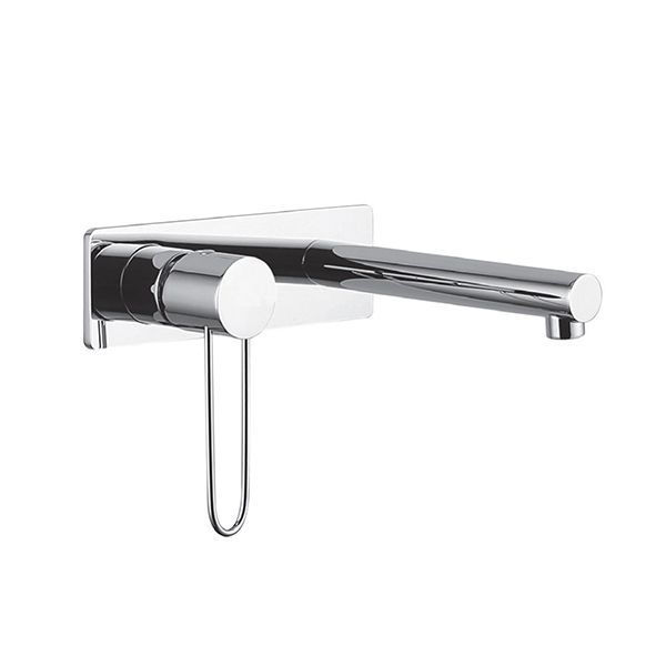 MISCELATORE MONOCOMANDO INCASSO LAVABO CON BOCCA SENZA SCARICO – SILK