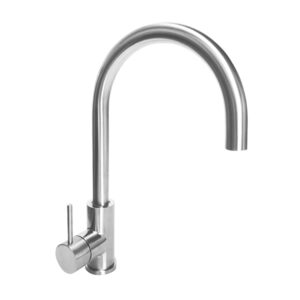 MISCELATORE MONOCOMANDO LAVELLO CON BOCCA GIREVOLE – SERIE ACCIARIUM