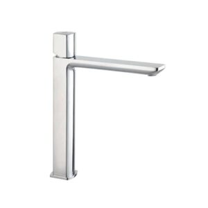 MISCELATORE MONOCOMANDO LAVABO PROLUNGATO CON BOCCA LUNGA – MY TIME