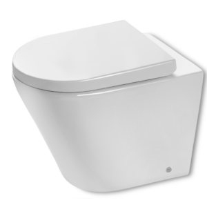 VASO IGIENICO TONDO A PAVIMENTO, FILO PARETE - SERIE ZADA