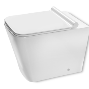 VASO IGIENICO QUADRO A PAVIMENTO, FILO PARETE – SERIE MADULA