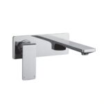 MISCELATORE MONOCOMANDO INCASSO LAVABO CON BOCCA SENZA SCARICO– MOVE - Cromo
