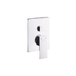 MISCELATORE MONOCOMANDO INCASSO DOCCIA CON DEVIATORE CERAMICO – KUOVADIS - Cromo