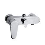 MISCELATORE MONOCOMANDO ESTERNO DOCCIA DOPPIA USCITA CON DEVIATORE – JAGO - Cromo