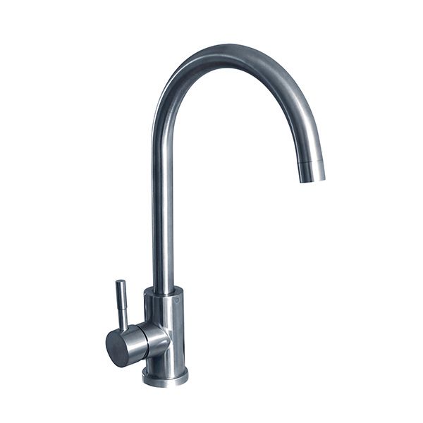 MISCELATORE LAVELLO INOX CON CANNA "P" GIREVOLE - ART. 8088