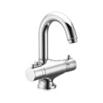 MISCELATORE TERMOSTATICO LAVABO CON BOCCA GIREVOLE Ø 28 mm - ART. 5410 - Cromo