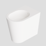 BIDET IGIENICO TONDO A PAVIMENTO – SERIE HIDE ROUND – ALICE CERAMICA - BIANCO matt